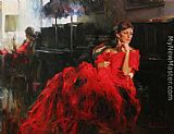 WOMAN IN RED